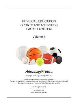 The Response Forms (questions and puzzles) check your understanding and appreciation of the sport or physical activity. . Physical education learning packet 21 answer key